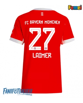 Bayern Munich Konrad Laimer #27 Tricou Fotbal Replică 2025-26 Femei Acasa